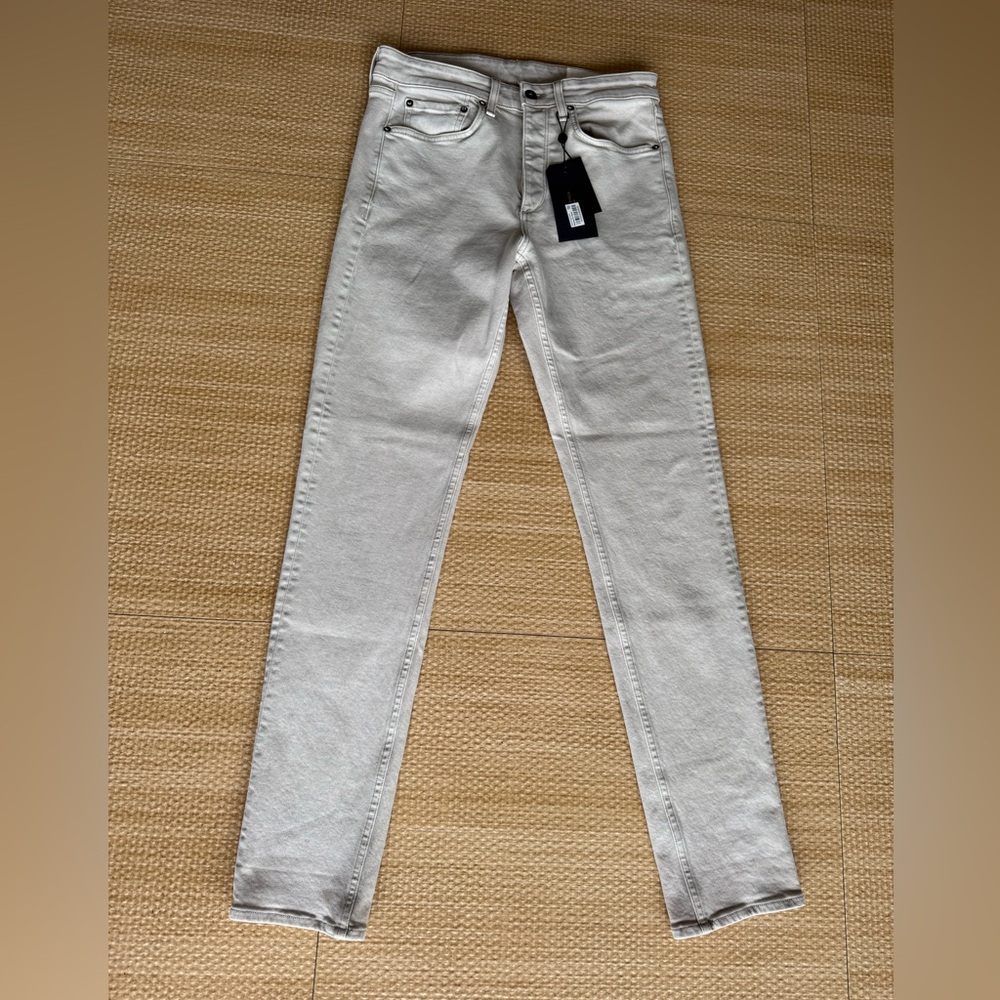 Rag & Bone Slim-Fit Men’s Pants, Size 31, Beige.
